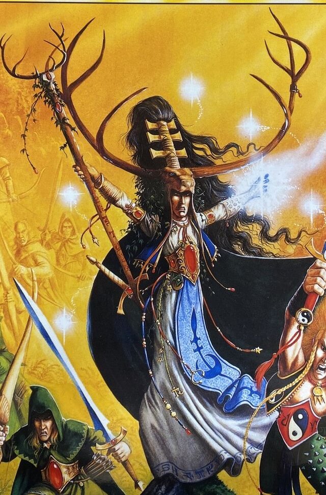 YstlundMinis's tweet photo. First #WIP of the year. A #Oldhammer inspired #WoodElf #Spellsinger and it's inspiration, still a lot of stuff to do with it but it is getting somewhere.
#Warhammer #Warhammer community. https://t.co/RfEzmpFOeg