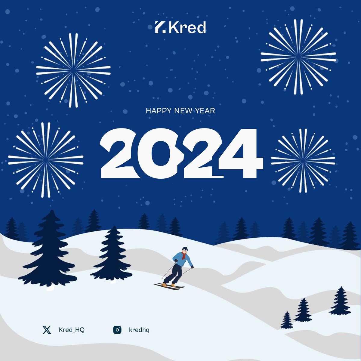 Kred_HQ's tweet photo. Slide into 2024 with kredible convenience in handling your bills and subscriptions! Wishing you a year of effortless payments. Happy New Year!🤩🚀
#kred #fintech https://t.co/P3UBByOJcl