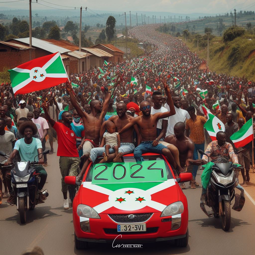 chriswade90's tweet photo. Happy new year 🇧🇮 https://t.co/QxWuVXUoDI