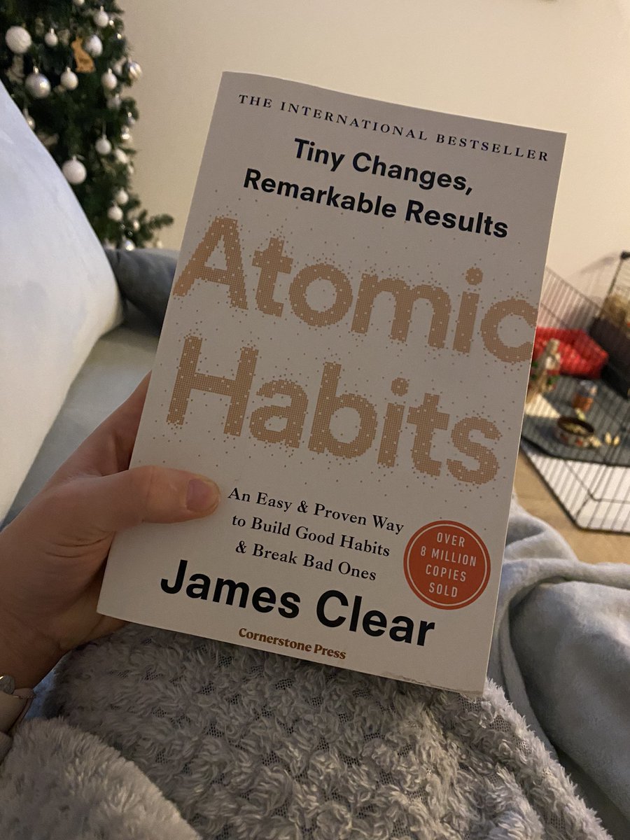 One of my personal resolutions (non study/teaching related) for 2024 is to read one book per month, so I will be documenting it to hold myself accountable! January’s book is Atomic Habits by James Clear 📕 Please feel free to send me some book suggestions for the rest of 2024!