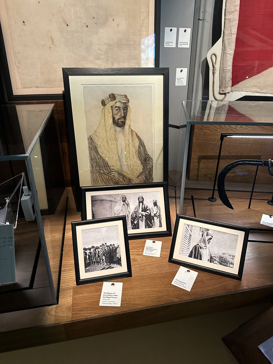 jasweetiii's tweet photo. the best part of the Churchill War Rooms was the exhibit that appealed specifically to my interest in the Great Arab Revolt. https://t.co/x6kAwGbAod