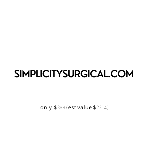 SimplicitySURG's tweet photo. @GoDaddy A premium domain , buy at Godaddy https://t.co/otd8iWv7wL