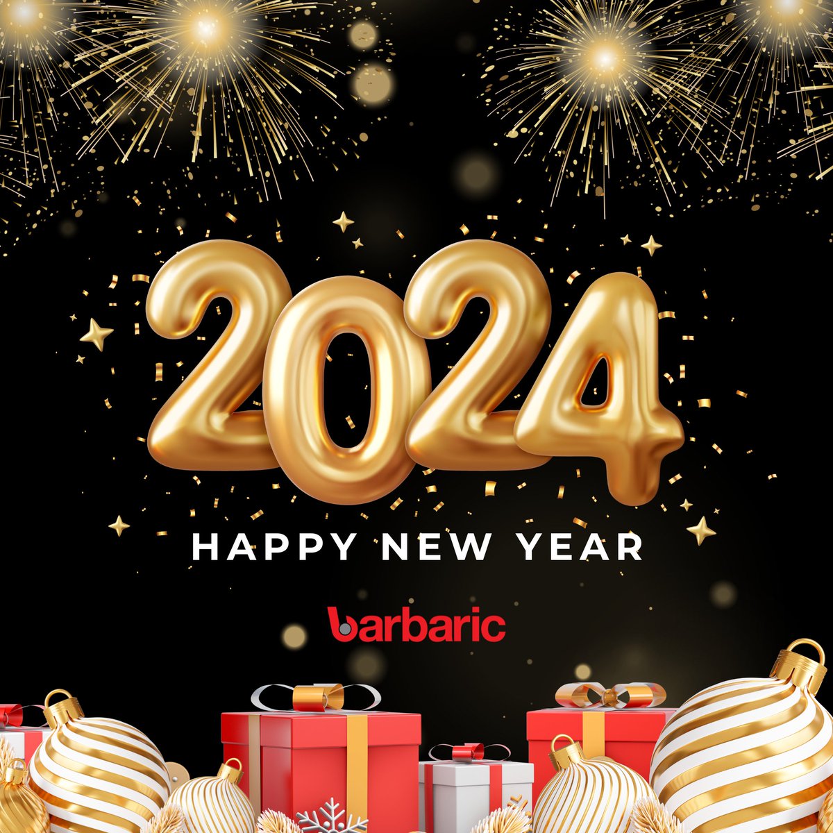 Wishing you a happy and healthy 2024! 🍾🥂

#barbaric #ideasthatmove #happynewyear2024