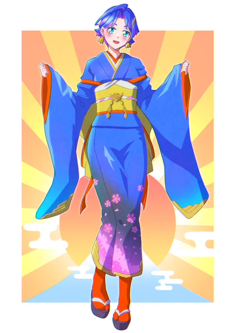 描き初めぇ