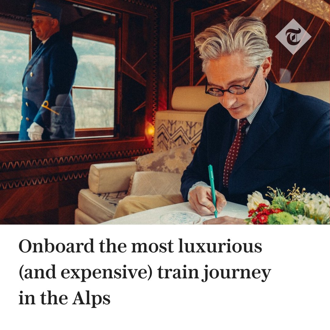 🚄 The new Orient Express between Paris and the French Alps heralds the start of a luxurious era for mountain train travel. Read more here ⬇️ telegraph.co.uk/travel/ski/adv…