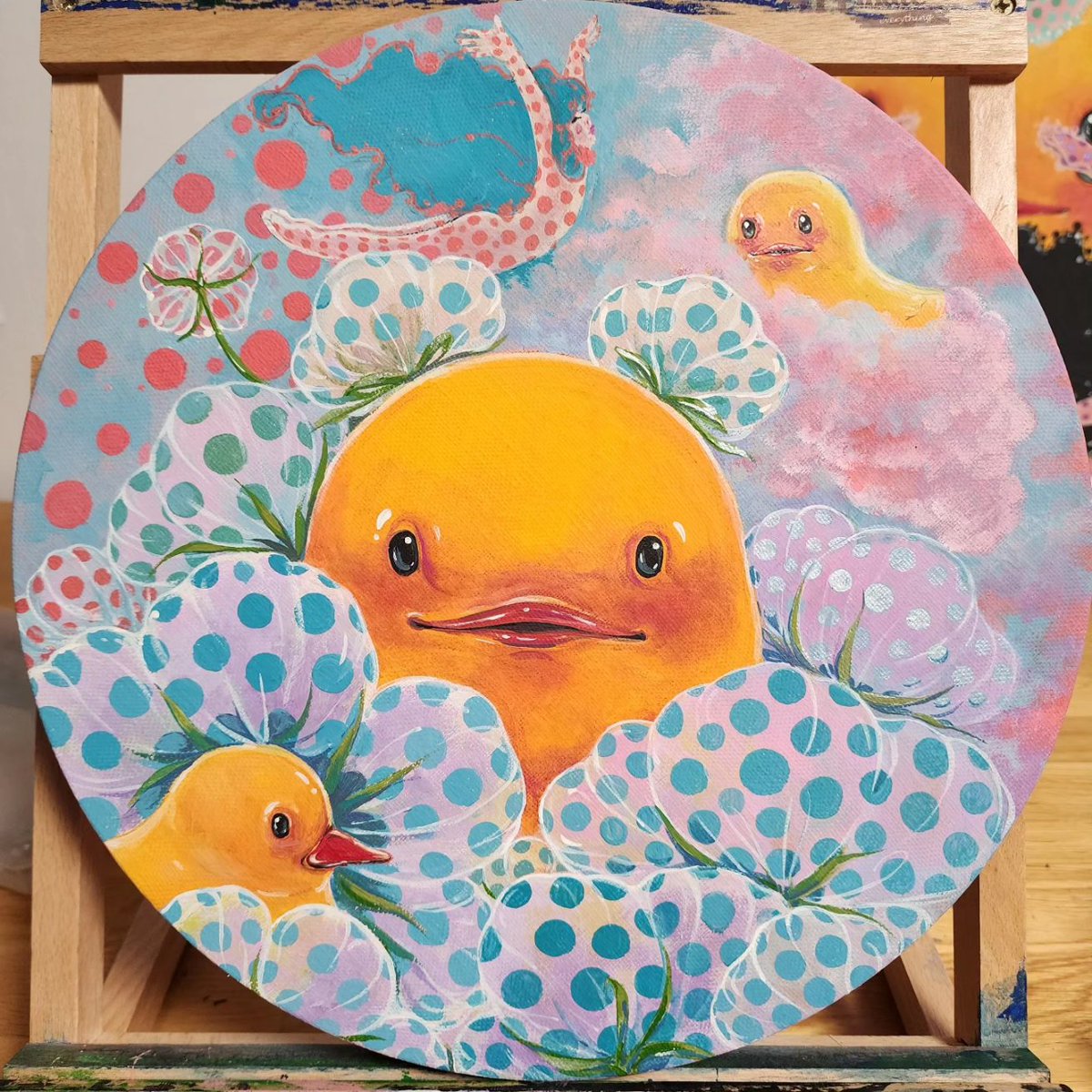 hui_art_'s tweet photo. κ·μ¬μμ΄λ~?
#zerogravityworld #JoyDy #acrylicpainting https://t.co/aQCEwQV8LO