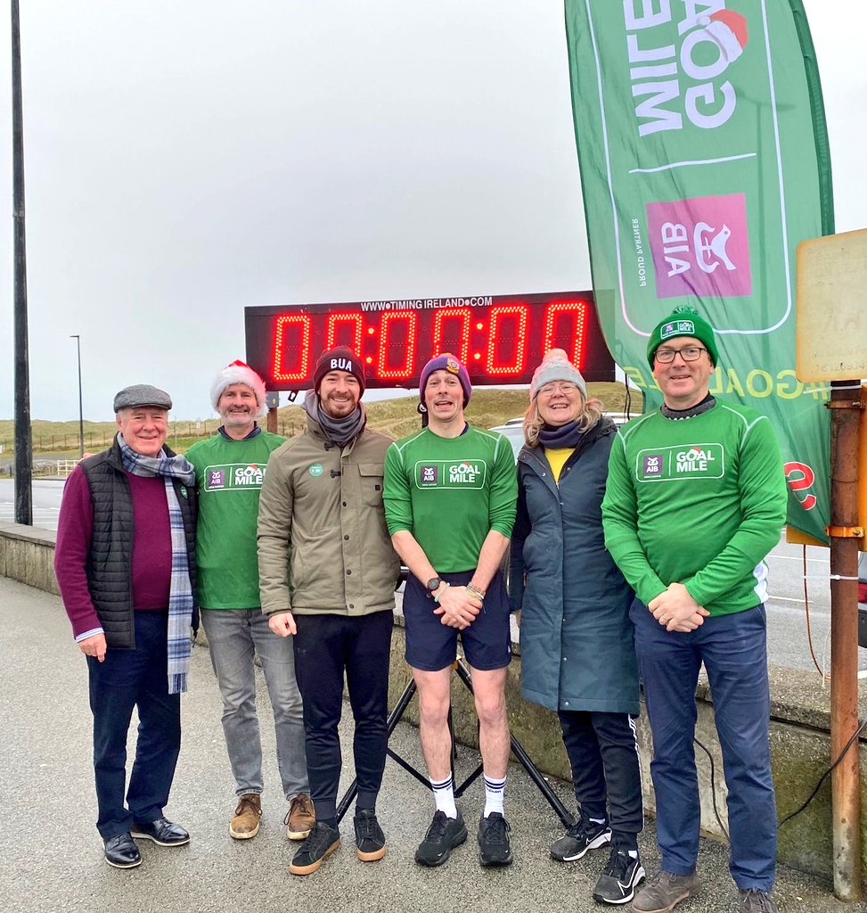 LahinchGoalMile's tweet image. A BIG thank you to all our supporters and volunteers who came out today in challenging conditions to support a great cause! Over €1,500 raised for @GOAL_Global, our most successful year yet! Backed by @AIBIreland! 💪👏