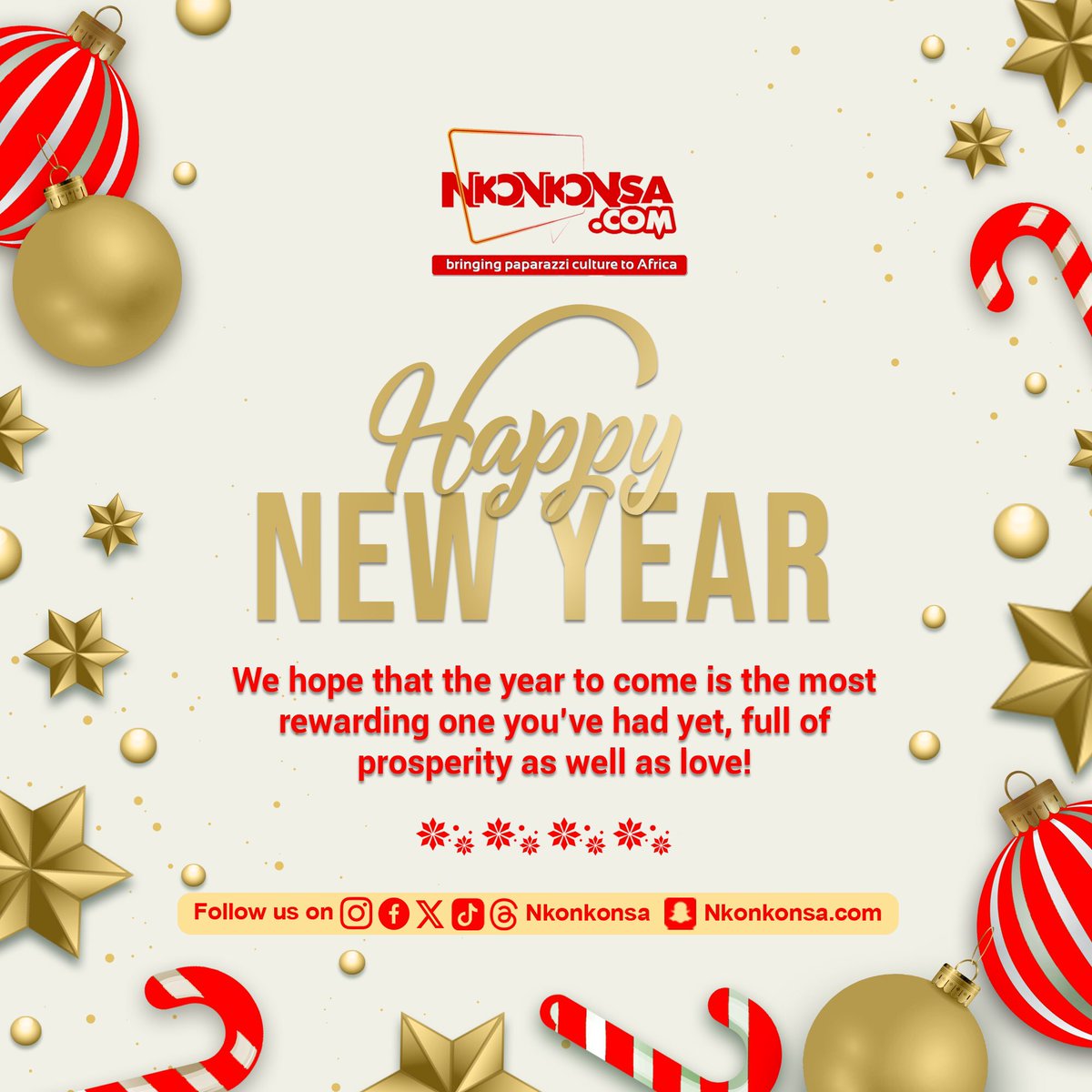 nkonkonsastudio's tweet photo. Happy New Year from us to everyone within our reach and beyond.

#HappyNewYear2024 #Nkonkonsastudios #Nkonkonsa #GhanaPaparazzi https://t.co/prxWq8PBtZ