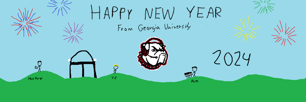 EsportsUGA's tweet photo. Once again, Happy New Year everyone! With @KennesawEsports inactive until the next semester, I made this banner in their honor to celebrate the new year! https://t.co/A4ar2ZFHP5