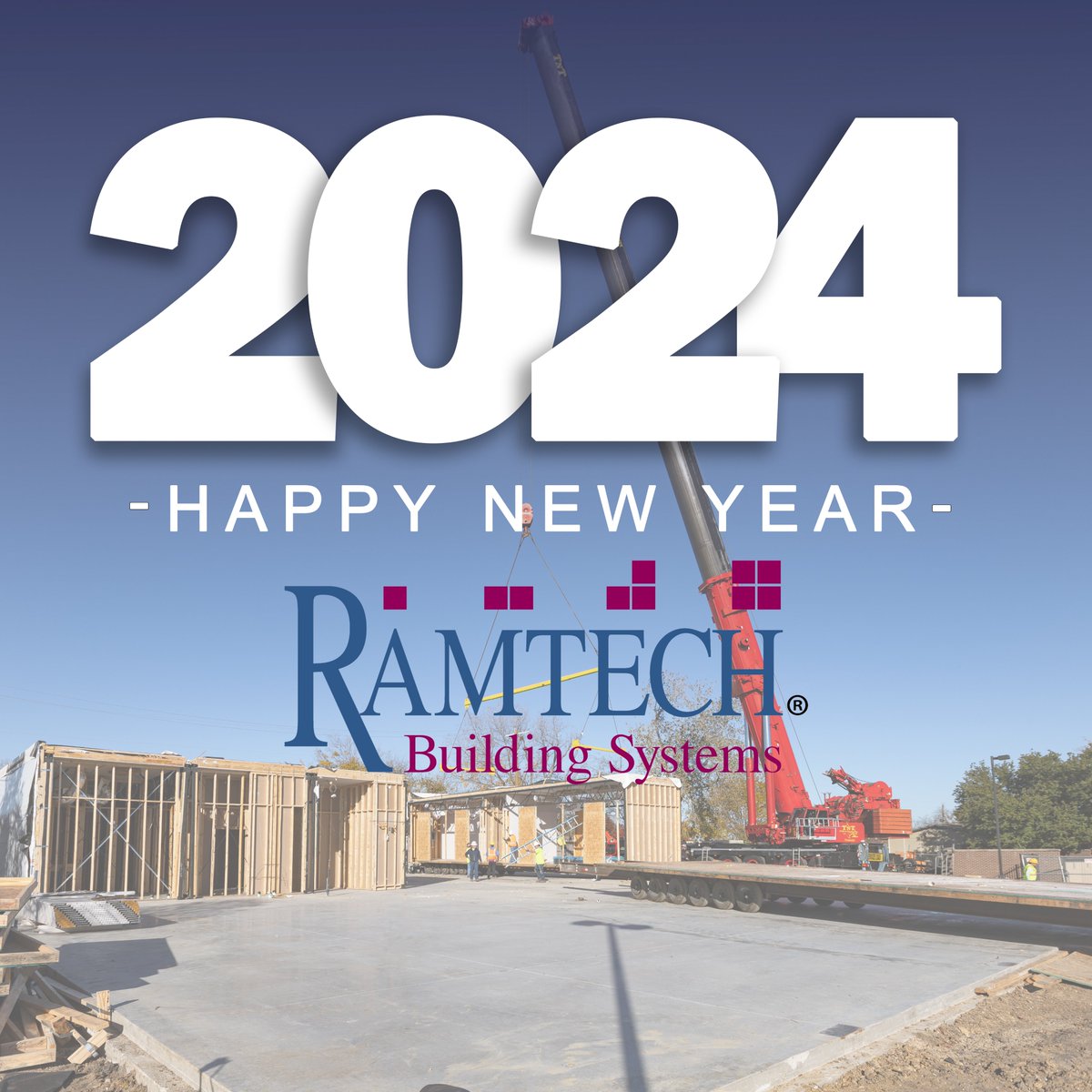 RamtechModular's tweet image. May 2024 be prosperous and take you to new heights.
Happy New Year from all of us at Ramtech Building Systems.
#modularconstruction #modularbuildings #designbuild