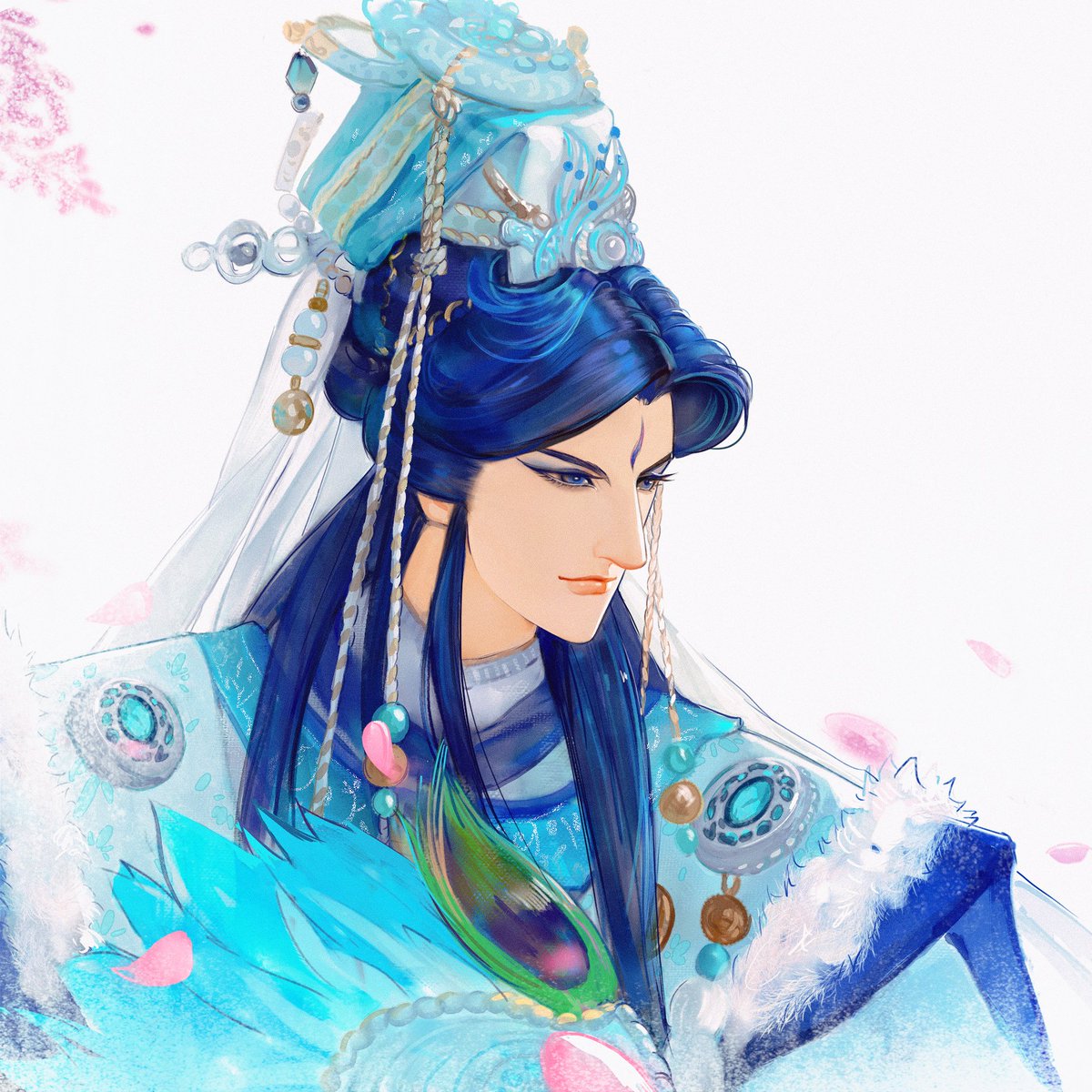xiaofang53687's tweet photo. #金光布袋戏 #神蛊温皇 
DAY 5 速涂布袋戏～ 神蛊温皇 ~楼主上面那些东西真的~每次画都头疼~ https://t.co/7n9lgrQLKF