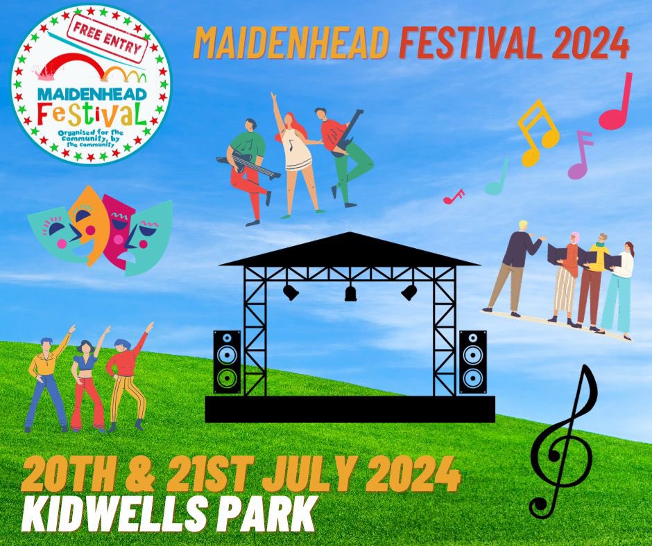 MaidenheadFest's tweet image. Applications open for performers to take to our main stage! 

We would love to hear from you - link to apply here; mheadfestival.weebly.com/apply-to-perfo… 

#maidenhead #maidenheadfestival #festivalvibes #performers #choir #bands #magic #opportunity