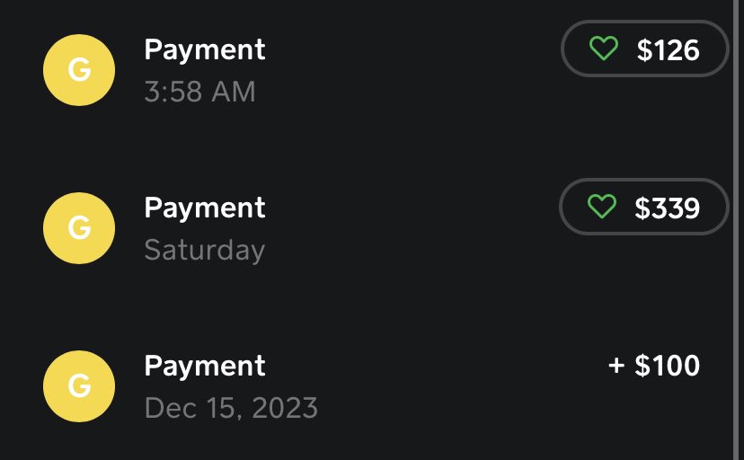 Over $500 from George and it’s still not enough 🤦🏽‍♀️ somebody double it and tip me off for 2024 🥂