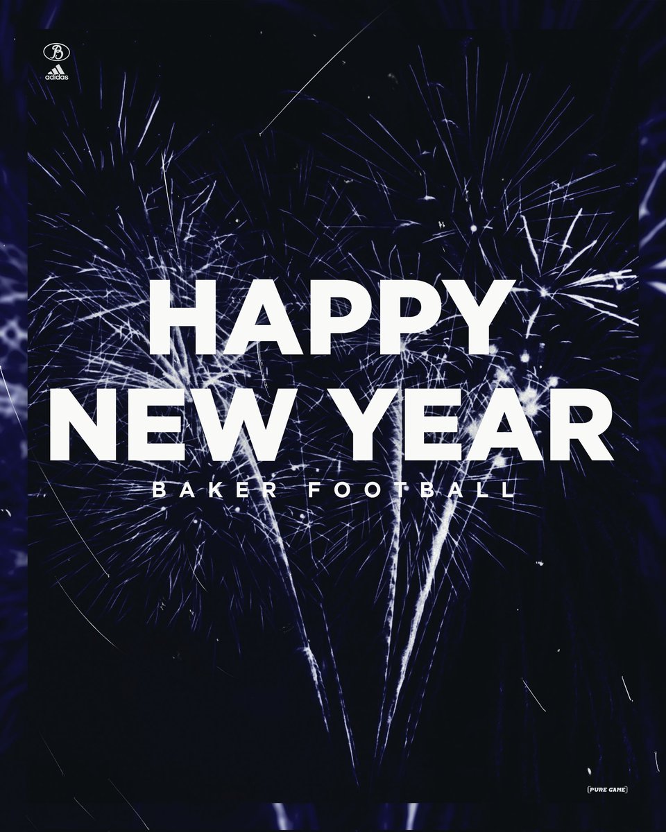 Wishing everyone a Happy and Prosperous 2024! Happy New Year from the Baker Football Program.