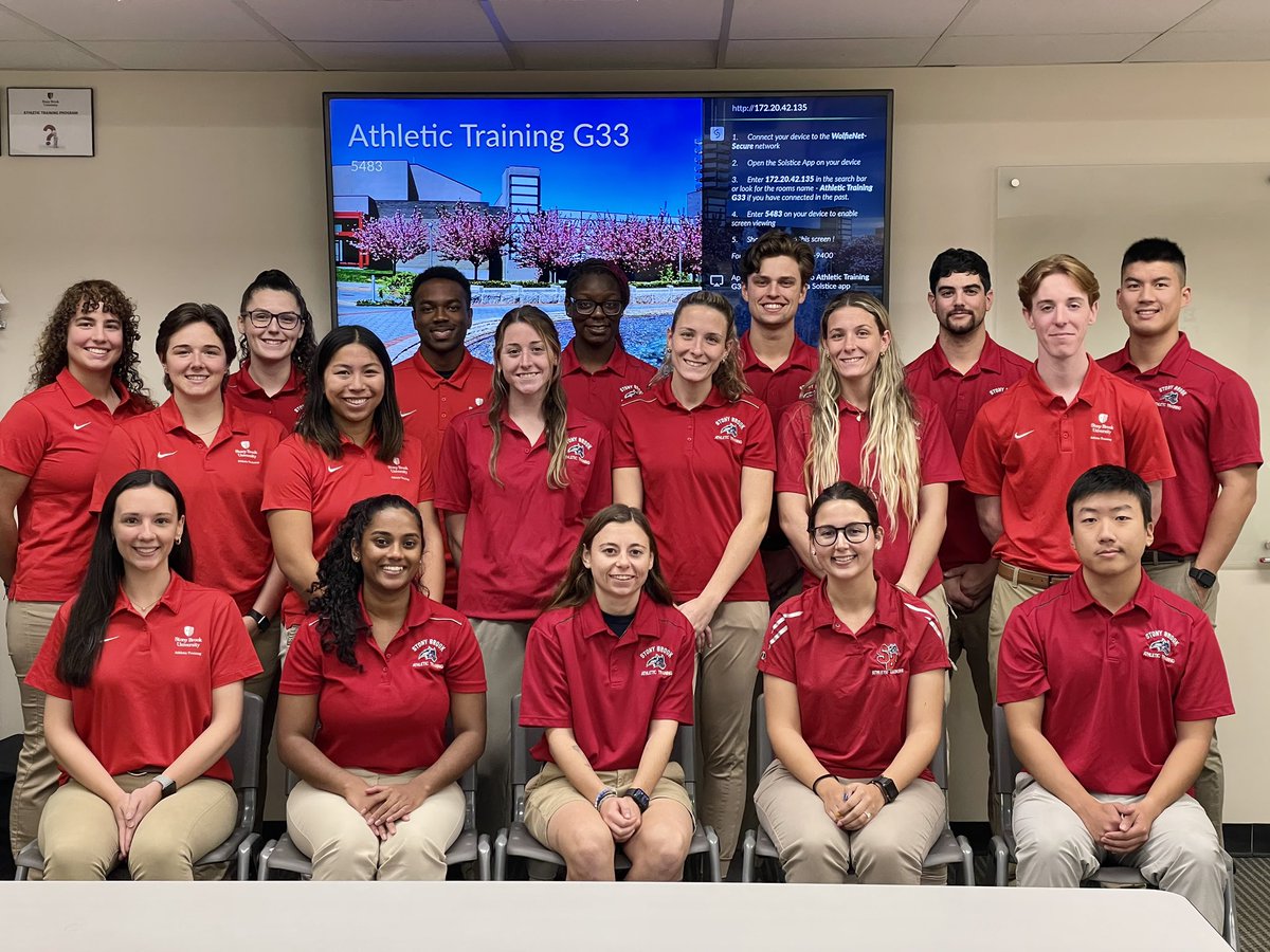 SBU Athletic Training tweet media