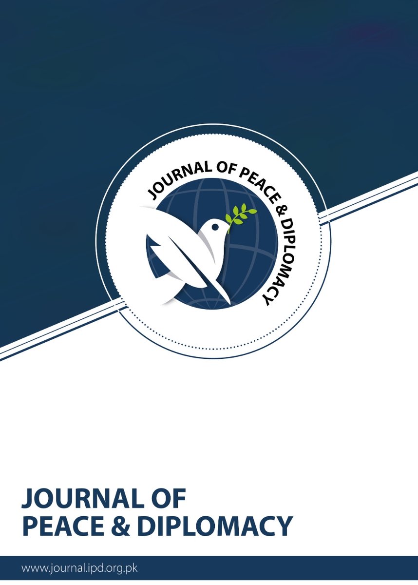 MEHMOODBALOCH75's tweet photo. #Publication Update..

I'm thrilled to announce that My latest Research Paper, "Hybrid Warfare on Pakistan: Examining the Determinants and Impact" has been published in Volume IV of "Journal of Peace and Diplomacy " of @IPDS_Pakistan 

Link 👇🏼
https://t.co/NEnWDoUDZq https://t.co/CXTzMuze0R
