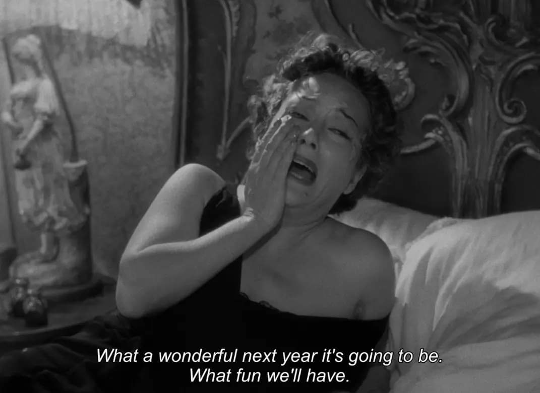 Старі фільми і новорічний настрій.

М ("М") 1931 р.
Бульвар Сансет ("Sunset Blvd") 1950 р.