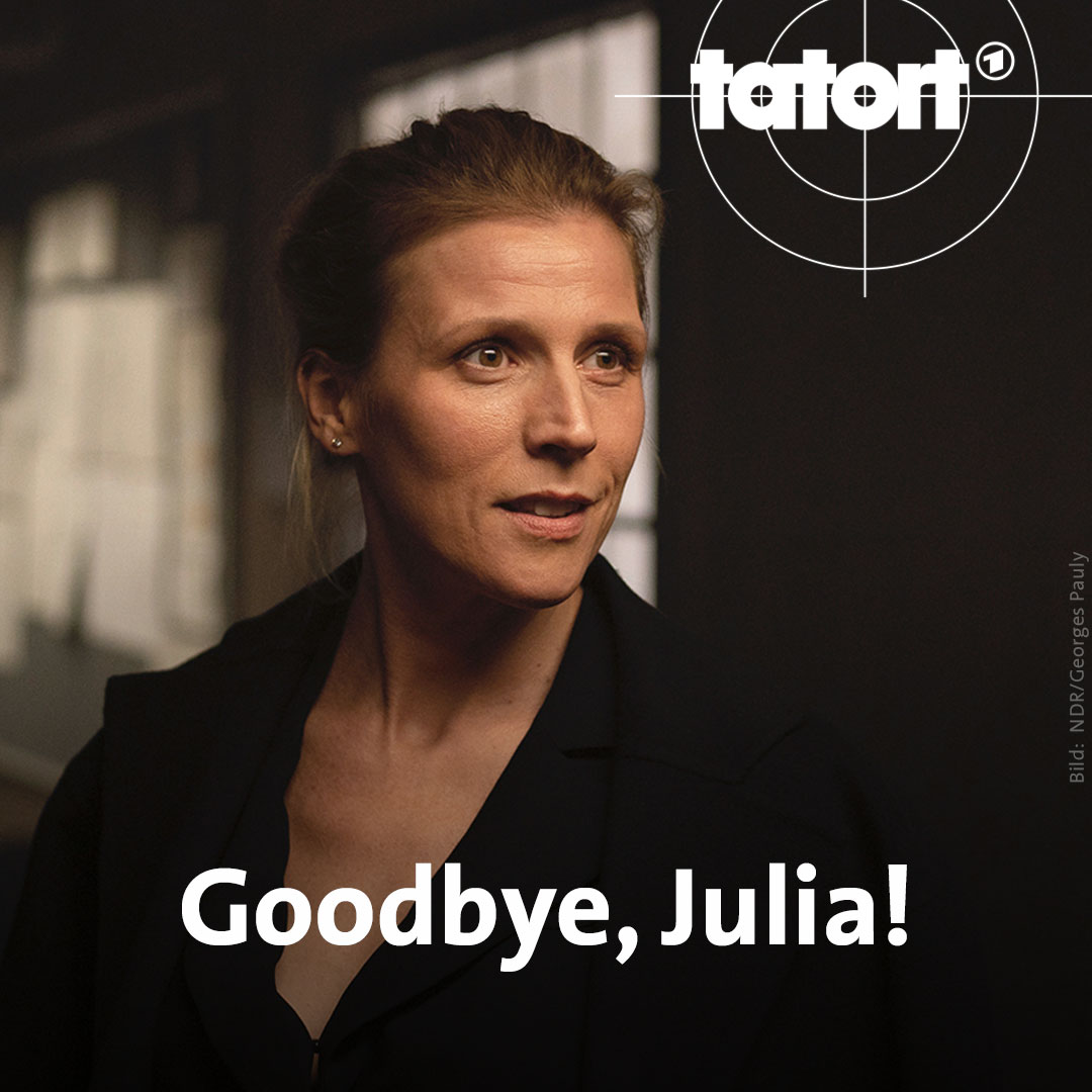 😢💔🙏 Das war letzte #Tatort mit Franziska Weisz als Julia Grosz. Vielen Dank und alles Gute! 💐🙏
▶️ Hier könnt Ihr sie noch einmal singen hören: 1.ard.de/tatort