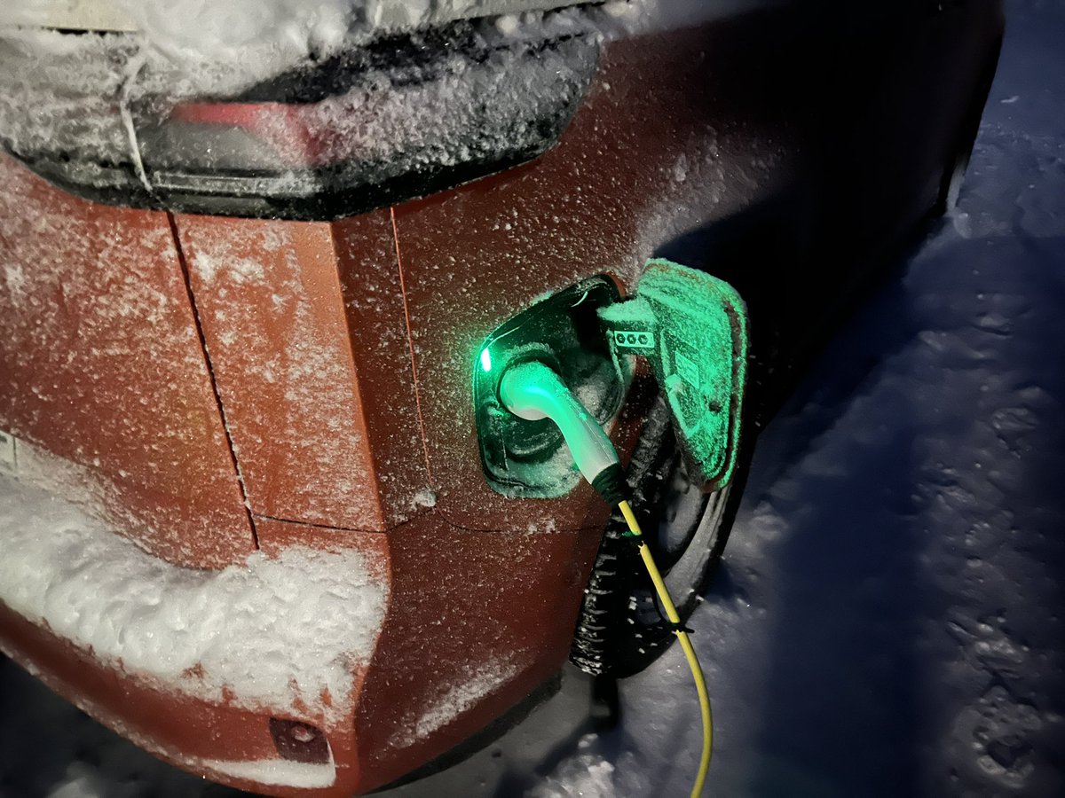 Lädt übrigens auch bei -10°C ordnungsgemäss auf.