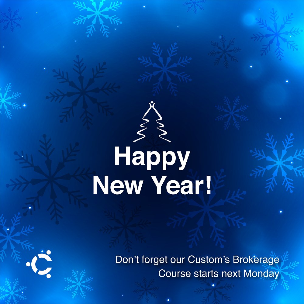 CSUCaPE's tweet image. Happy New Year! Here’s to dreaming bigger and reaching higher in 2024, and a quick reminder of our popular ABCs of Customs Brokerage course that starts next Monday!

Enroll here: loom.ly/R9AnZhw

#ClaytonStateCaPE #CustomsSpecialist #Logistics
