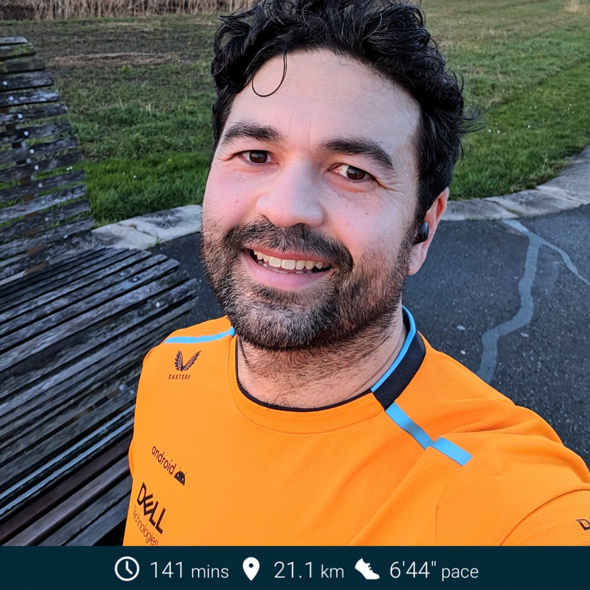 Goed voornemen voor 2024: normaal trainen voordat ik een halve marathon ren, want zoals het vanmiddag ging... nogal pijnlijk op het eind 😬 Maar het is wel gelukt!  

Gelukkig nieuwjaar allemaal! 🥰