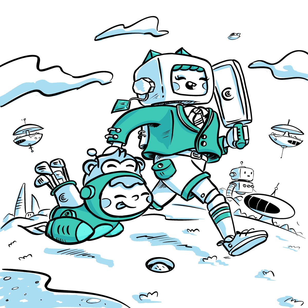 Robotos tweet media