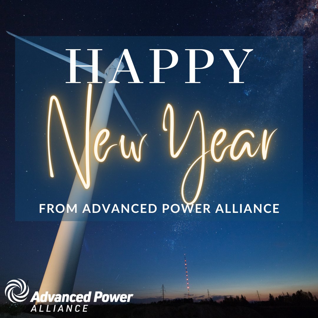 AdvancedPowerLA's tweet image. #HappyNewYear from Advanced Power Alliance!