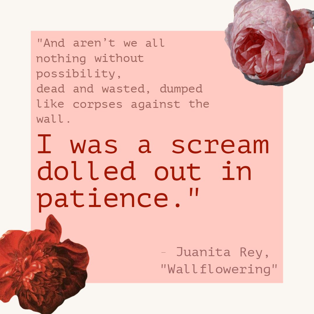 Read "Wallflowering" and more cool poetry in Issue 2 of the Seraphic Review!! 💙