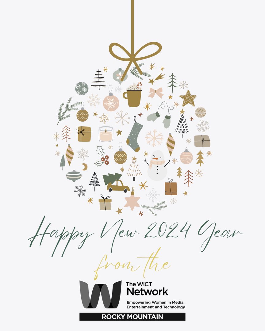 Happy New Year from The WICT Network: Rocky Mountain! 

We wish everyone a New Year filled with peace, love and joy! May this year bring you health and happiness.

Cheers to new beginnings!