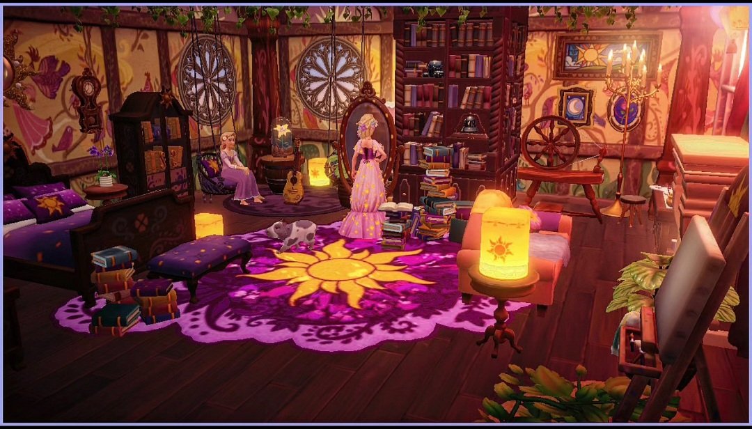 Jared_DLV's tweet photo. 🌼Rapunzel inspired bedroom!🌼 #DisneyDreamlightValley @DisneyDLV @NinSwitchNews https://t.co/bzVCw1wbTO