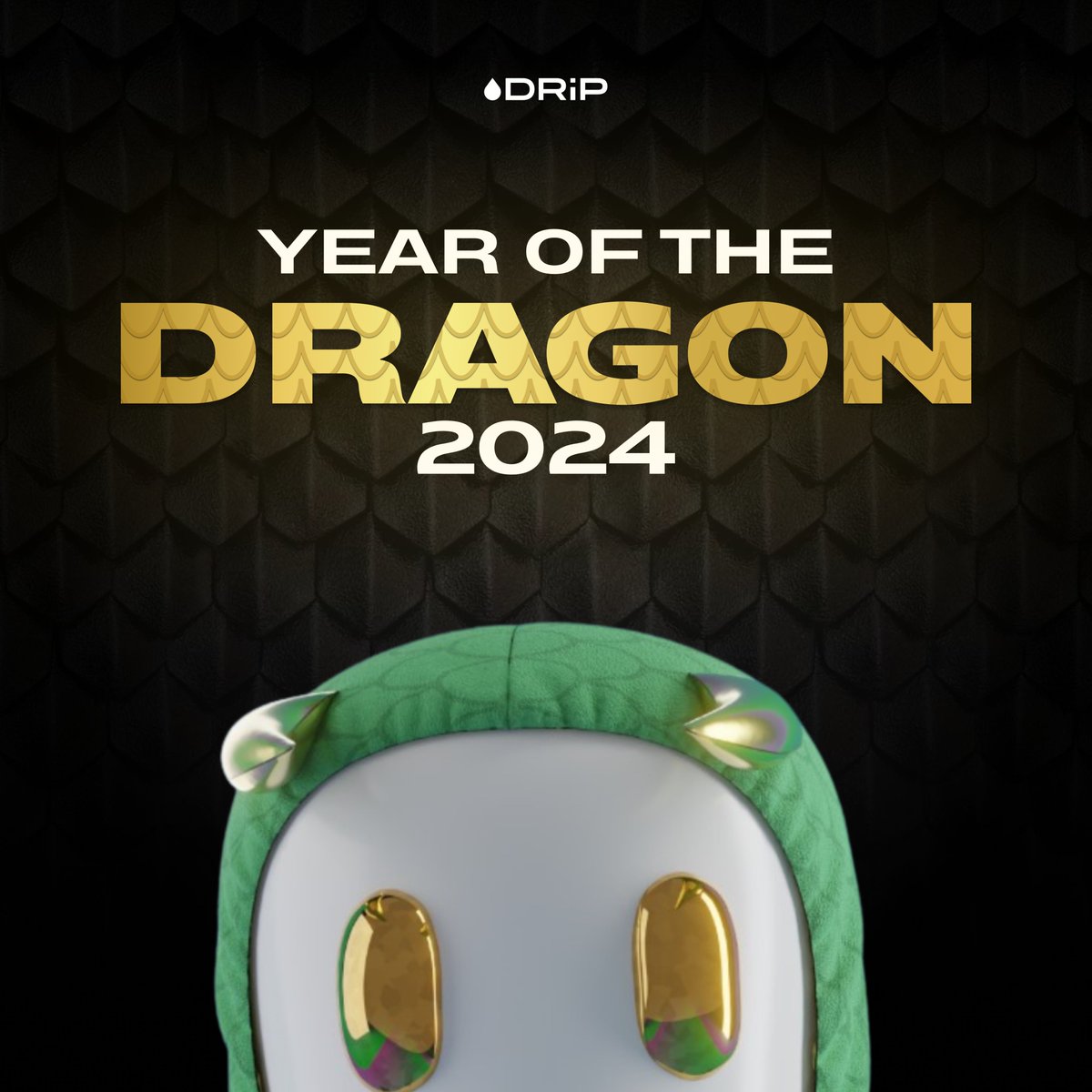SILICONS_CAW's tweet photo. Happy New Year! 

2024 - YEAR OF THE DRAGON 🐉 

We'll be doing a commemorative drop on @drip_haus tomorrow at 2pm CT to all of our channel subscribers.

More experiments coming soon on DRiP. Make sure you are subscribed! 
https://t.co/rLv41Uwvh5
