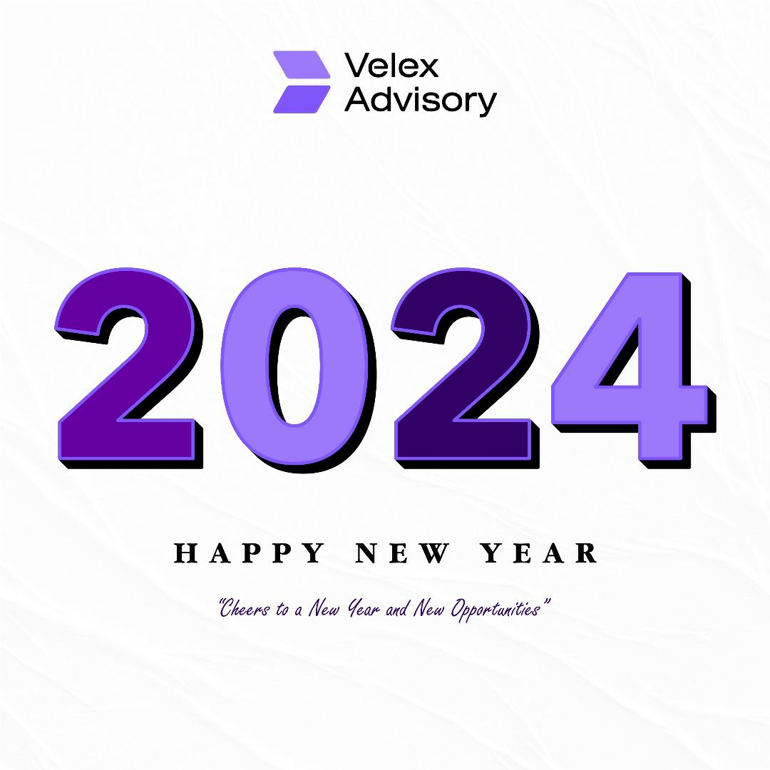 Velex_Advisory's tweet photo. "📊🎉 Celebrating the successes of the past and gearing up for a data-driven, strategic New Year with Velex Advisory! May your business thrive, goals align, and insights illuminate the path to success. Happy New Year to a year of strategic partnerships and growth! 🚀🌐 https://t.co/keKEiCXOqN