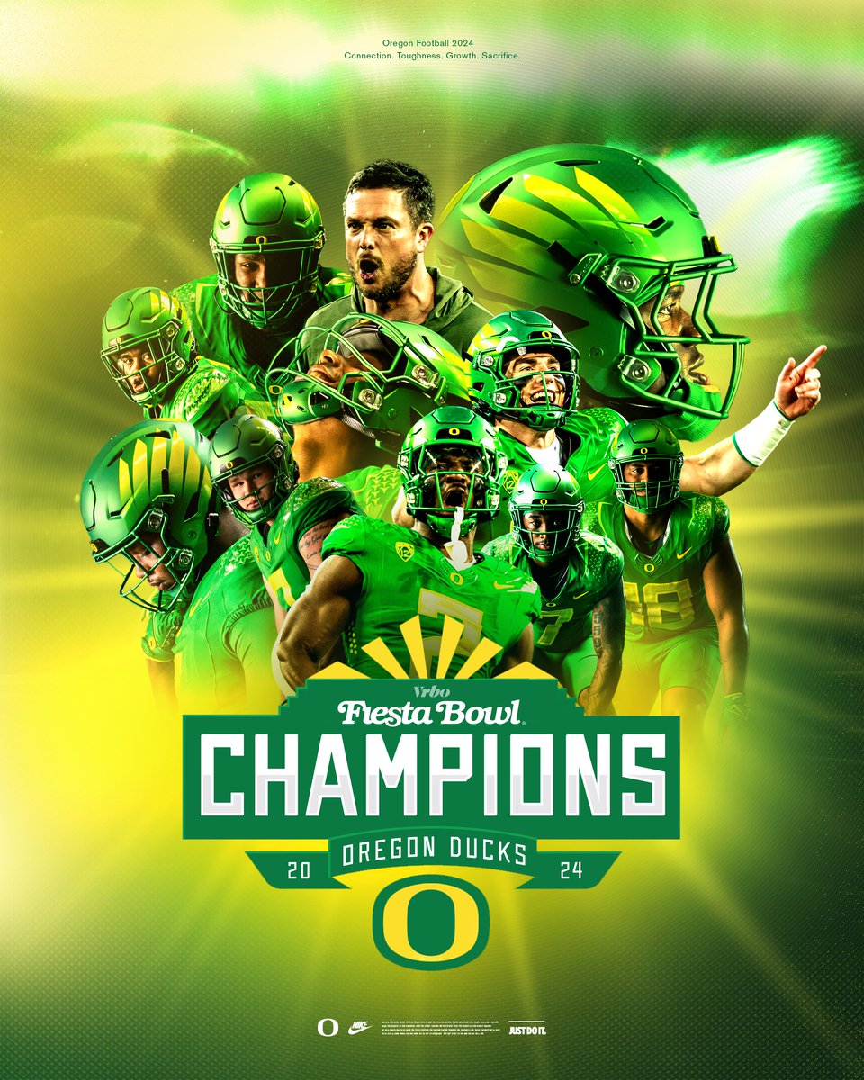 FIESTA BOWL CHAMPIONS! #GoDucks x @Fiesta_Bowl