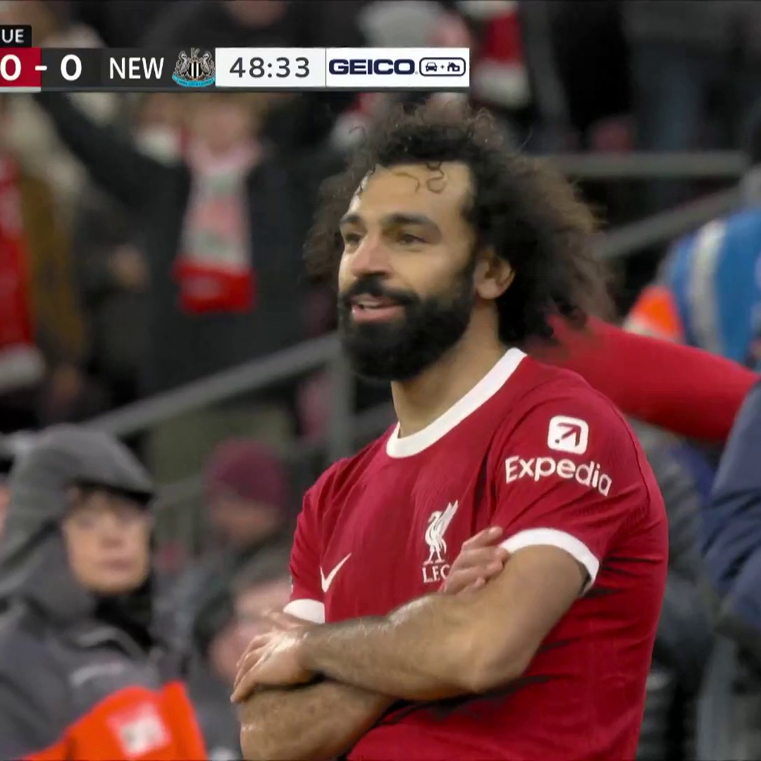 A lovely Liverpool move ends with Mo Salah's 13th goal of the season! 👏📺 @USANetwork