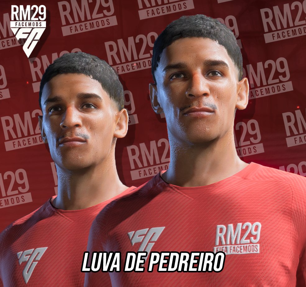Renan_RM29's tweet photo. 🚨 [FC24] NEW FACE! 🚨  

💥 RECEBA!  
🇧🇷 LUVA DE PEDREIRO 🧤  

🔓Sign a tier on patron to get this and many others facemods! You can also get it individually on Patreon/BMC.  

🚨GET IT NOW!🚨  https://t.co/G9AboNinHG https://t.co/s3280lawhZ 
 
#EAFC24 #fifafaces #RM29faces https://t.co/Amdu97OCIu