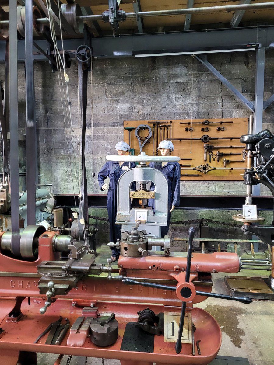 Three <a href="/WeirdMannequins/">Weird Mannequins</a> helping out at the Museum of Power, Maldon
