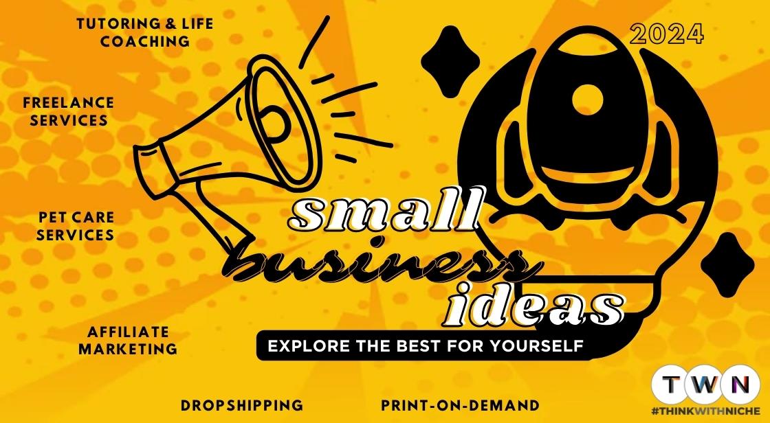Top Small Business Ideas in Demand for 2024: Embrace Entrepreneurship with Ease

Click2Read thinkwithniche.com/blogs/details/…

#smallbusinessowner #smallbusinessresources #smallbusinessmarketing #smallbusinessgrowth #smallbusinessowner #SmallBiz #growthmindset #ideas #successtips #success