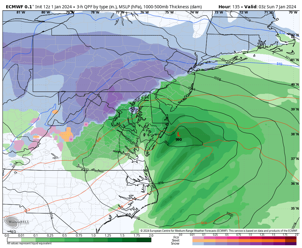 capitalweather's tweet photo. 5 THINGS ABOUT NEXT WEEKEND'S DC SNOW POTENTIAL...
1) Significant storm likely
2) Too early for snow amount forecasts; storm track uncertain, cold air limited
3) Best chance for significant snow in mountains
4) Models have DC close to rain-snow line
5) Detailed briefing tomorrrow https://t.co/TDixCNvzuu