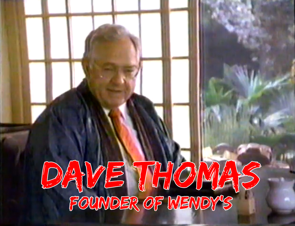 OrangeofDoom's tweet image. saw an old 90s commercial where dave thomas went to japan