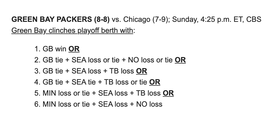 AaronNagler's tweet photo. Playoff scenario szn https://t.co/yfhxlnaAwC
