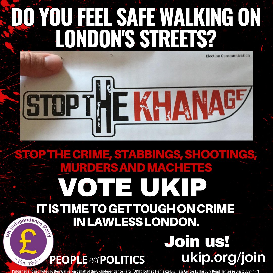 #England used to be a safe country for everyone. That is no longer the case in #Khan's third-world #London fiefdom.  It is time to #SackKhan to #SaveLondon #stopthekhanage