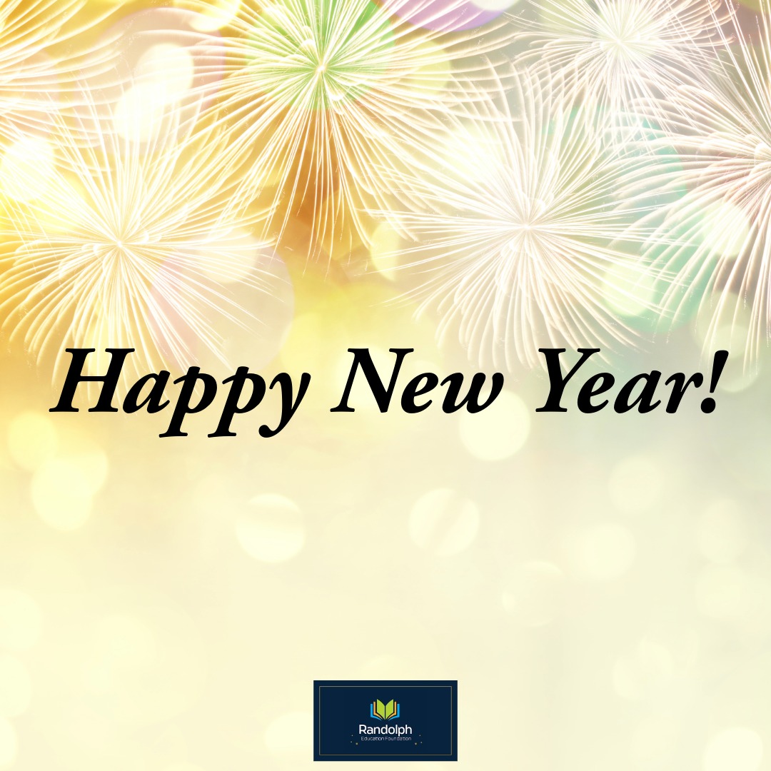 REFinfo's tweet image. Here's to an amazing 2024!
Happy New Year from all of us at the Randolph Education Foundation.
