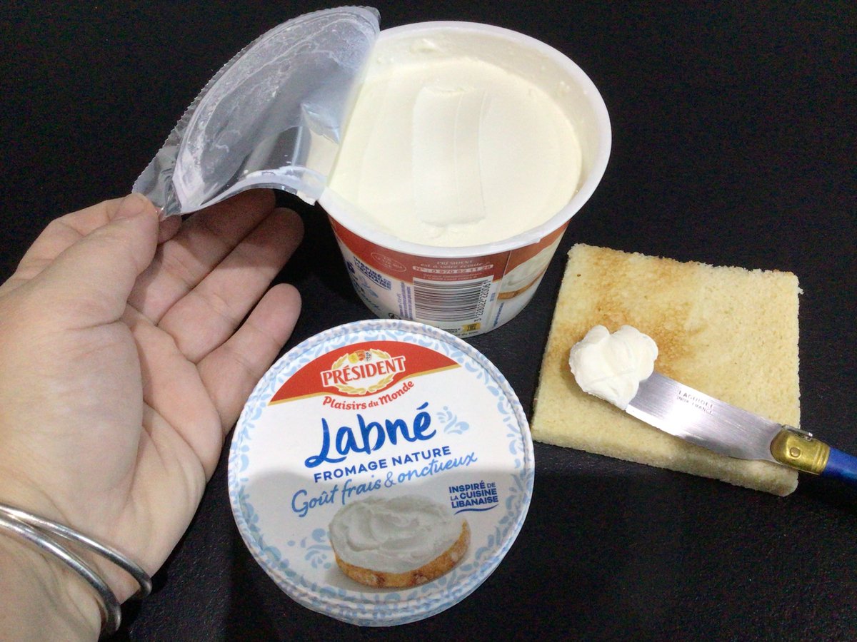 severinemdp's tweet photo. Petit test Labné de Président trop bon ... #sampleo_france#president_officiel #fromageatartiner https://t.co/e6zNww0yLO