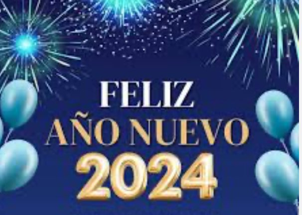 Mis mejores deseos para este año 2024, confiemos en mejores días para nuestro país 🇪🇨. #Feliz2024