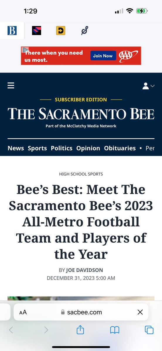 DavidRBacon49's tweet photo. Congrats to my son ⁦⁦@DasmannEthan⁩ on being named 1st team all-metro. https://t.co/IGlqQnDoVZ