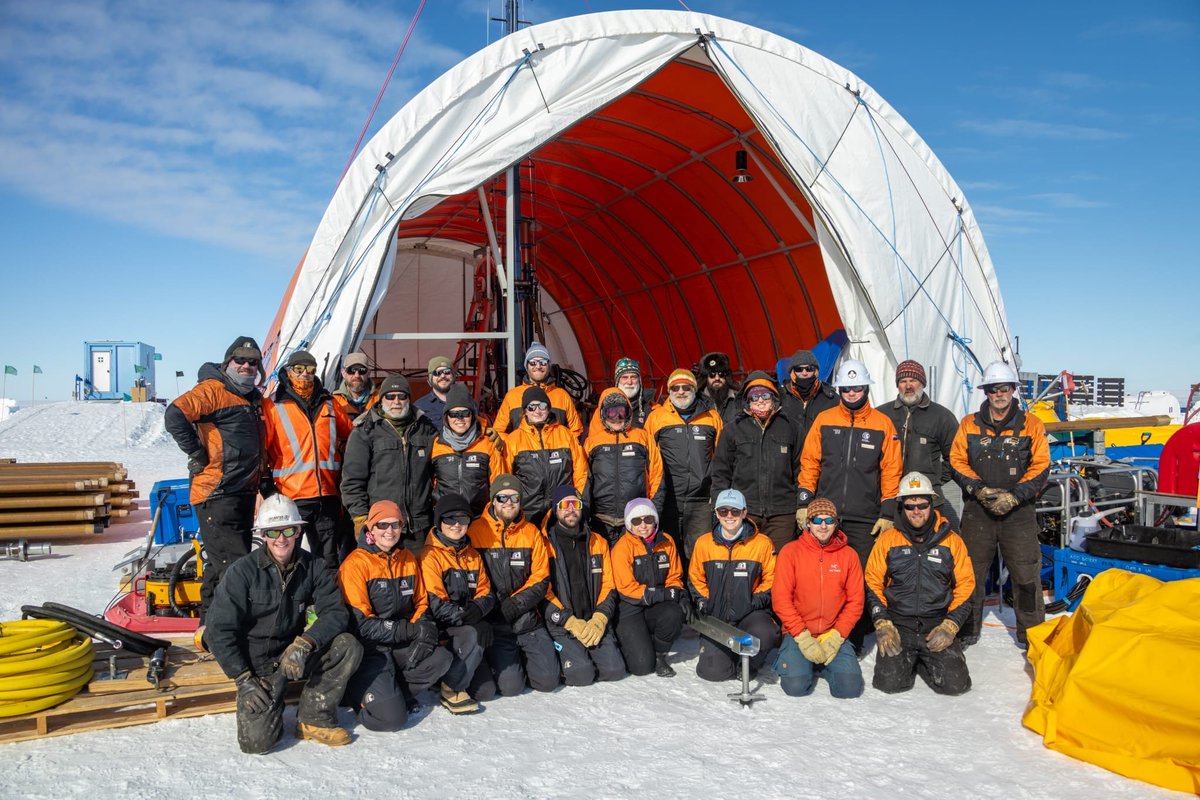 Setting out to do ambitious things in Antarctica means that sometimes things don't go exactly as planned. Due to technical issues we had to end the 1st SWAIS2C field season early. We are incredibly proud of what we've achieved so far & can’t wait to return to KIS-3 next year. 1/3