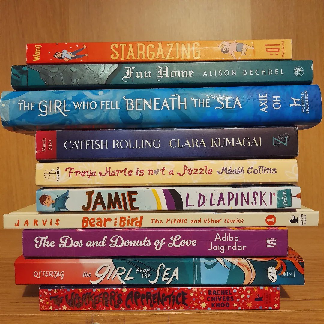My top 10 books of 2023! A tough choice but I'm happy with this list of books I loved 📚

<a href="/soundslikewave/">Méabh Ní Choileáin / Collins 🦋</a> @ldlapinski <a href="/adiba_j/">Adiba Jaigirdar (updates)</a>