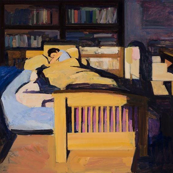 One of the many things I love about language is that I am still discovering &amp; learning new words. My latest is Apricity. This is the warmth of the sun in winter. 
(art is Lauren Sleeping in Winter Sunlight by Kurt Solmssen)
