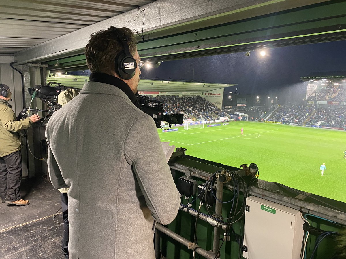 You might have guessed I absolutely flippin’ loved that game. 6 goals, 2400 shots, sublime goals, the best 1st half I’ve ever seen for entertainment. Thanks for your kind wishes too! And thanks to staff at <a href="/Argyle/">Plymouth Argyle FC</a> for being so welcoming. Here’s the only pic of me standing still!