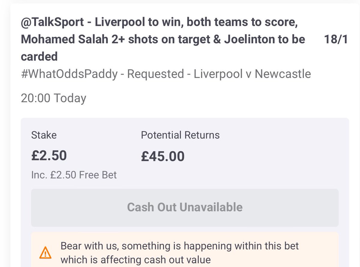JakeJakeyjake27's tweet photo. @AndyRobsonTips Lovely, great start to new year. All money to celebrate my birthday tomorrow 😋😋😋 https://t.co/zQhEQBwjtC